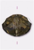 Rondelle Celebrity Crystal 10x14 mm black diamond x1