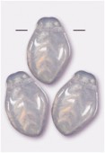 Feuille 9x14 mm pink opal x6