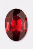 Cabochon ovale 25x18 mm fuchsia x1