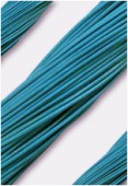 Cuir 2 mm turquoise x1m