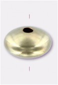 Gold Filled 14 K intercalaire saucer 5.8x3.3 mm x2 Gold Filled 14 K intercalaire saucer 5.8x3.3 mm x2