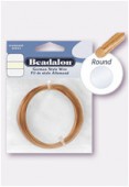 Fil cuivre Beadalon rond 0.64 cuivre x 10m