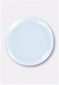Cabochon rond 24 mm transparent x2