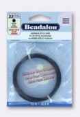 Fil cuivre Beadalon rond 0.64 hématite x 10m