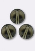 Ronde 12 mm black diamond x4