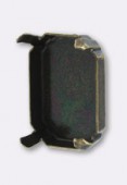 Sertissure pour cabochon rectangle 24x17 mm bronze x2