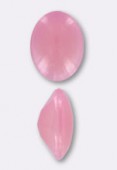 Strass vintage pink opal 8x6 mm x6