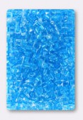 Rocaille cube 2.6 mm sol-gel aqua x 20g