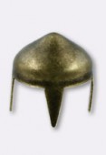 Rivet conique 6 mm bronze x24