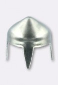 Rivet conique 6 mm argent x24