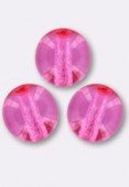 Ronde 6 mm rose x24