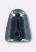 Gumdrop 7x10 mm gun metal x6