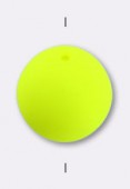 Ronde 10 mm Bright Neon yellow x6