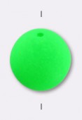 Ronde 10 mm Bright Neon green x6