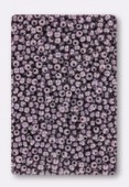 Rocaille 2 mm Purple opaque luster x20g