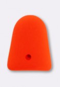 Gumdrop 7x10 mm Bright Neon orange x6