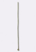 Clou à tête boule 80 mm bronze x10