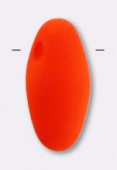 Rice droplet 3x6.5 mm Bright Neon orange x20g