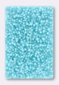 Miyuki Delica 11/0 DB0078 aqua mist lined cristal luster x10g