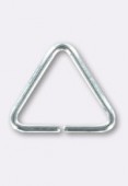 Argent 925 bélière triangle 7 mm x1