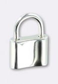 Argent 925 fermoir cadenas x1