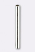 Argent 925 tube 10x1 mm x4