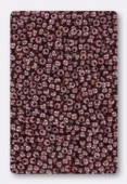 Rocaille 2 mm dark red opaque luster x20g