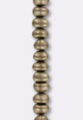 Perles Potato 6x8 mm bronze aluminum x6
