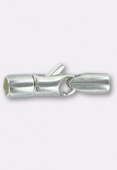 Argent 925 fermoir émerillon 20x4.5 mm x1