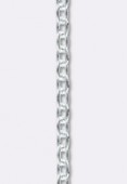 Argent 925 chaîne forçat 3x2 mm x10cm