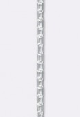 Argent 925 chaîne forçat 1.65x1.02 mm x10cm