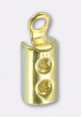 Embout pour cordon 2-3 mm or x2