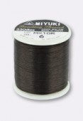 Miyuki fil nylon 0.25 mm brown x1