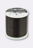 Miyuki fil nylon 0.25 mm brown x1
