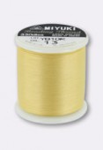 Miyuki fil nylon 0.25 mm yellow x1