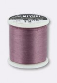 Miyuki fil nylon 0.25 mm rose x1