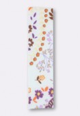 Ruban stretch 30 mm pattern white x1m