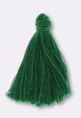 Pompon fil 30 mm vert x4