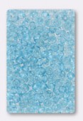 Ronde aplatie 4x2.5 mm aqua x50