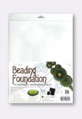 Base Beading Foundation 27.94x21,59 cm blanc x1
