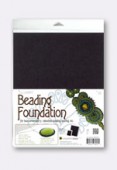 Base Beading Foundation 27.94x21,59 cm noir x1