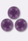 Ronde 6 mm shiny fiesta hollyhock purple x24