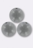 Ronde 6 mm shiny fiesta grey mist x24