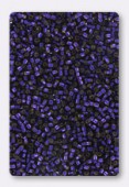 Miyuki Delica 11/0 DB0609 dyed silver liined dark purple x10g