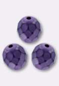 Facette 8 mm snake purple x12