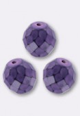 Facette 12 mm snake purple x2