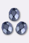 Facette 3 mm persian blue heavy metal x50