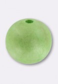 Ronde en bois lime green 20 mm x4