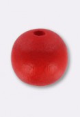 Ronde en bois tomato red 12 mm x6