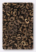 One bead 5x3 mm bronze x10gr